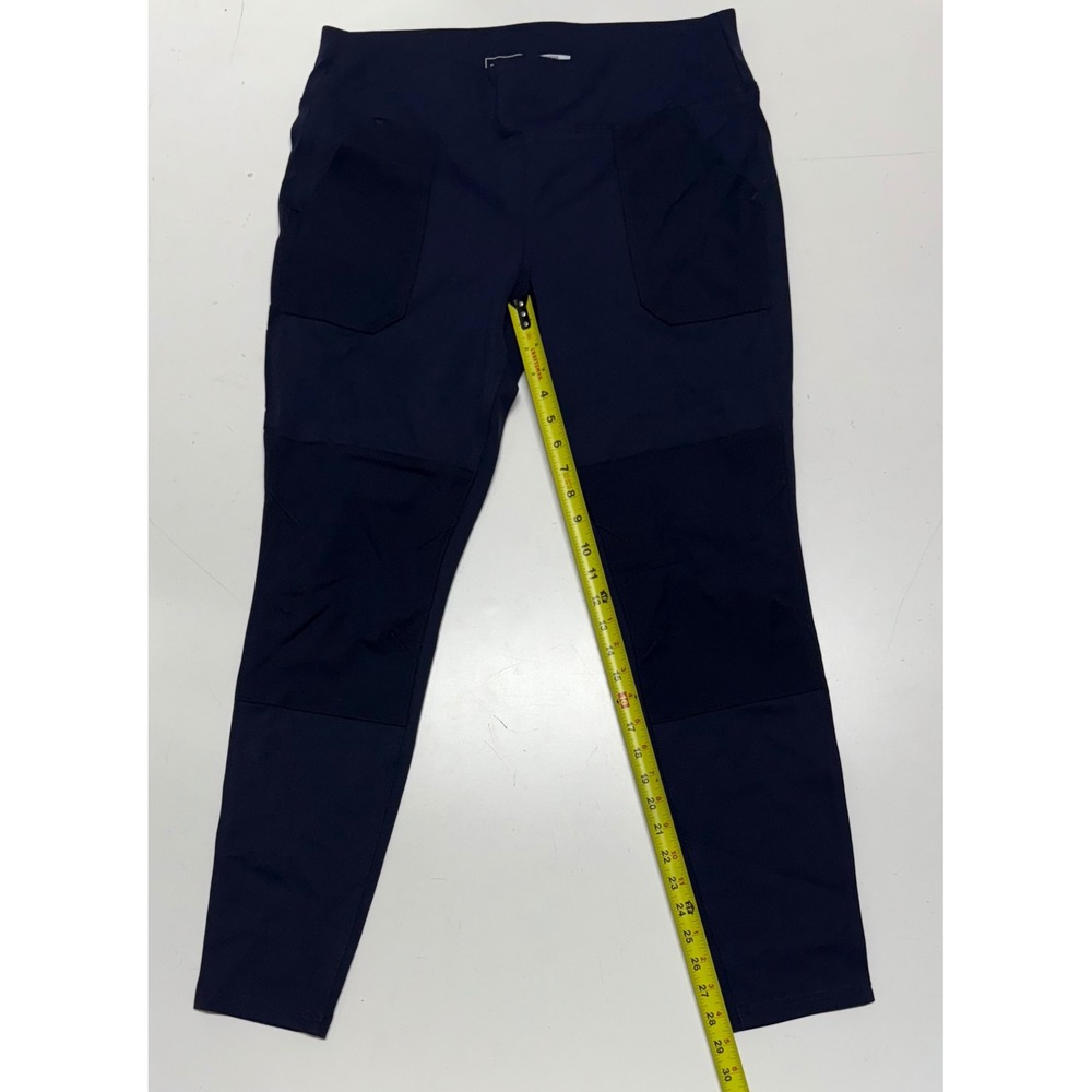 Carhartt Women's BN2482 W Fitted Navy Blue Work Utility Pants Size L‎